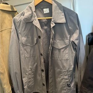 PS Paul Smith Light Gray Utility Field Jacket